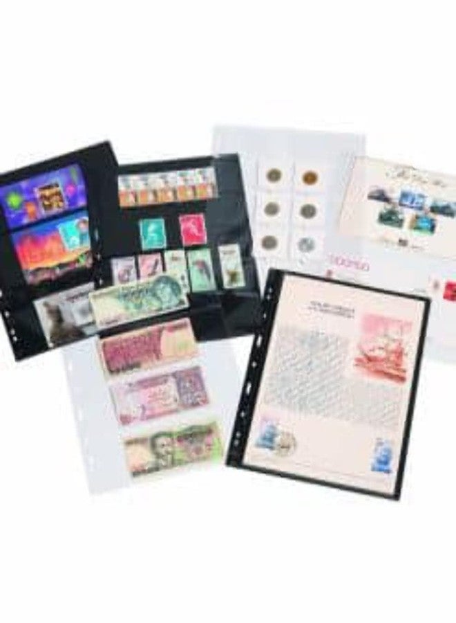 Leuchtturm Lighthouse Plastic Pockets Grande, 3 Compartment, Transparent - Image 4